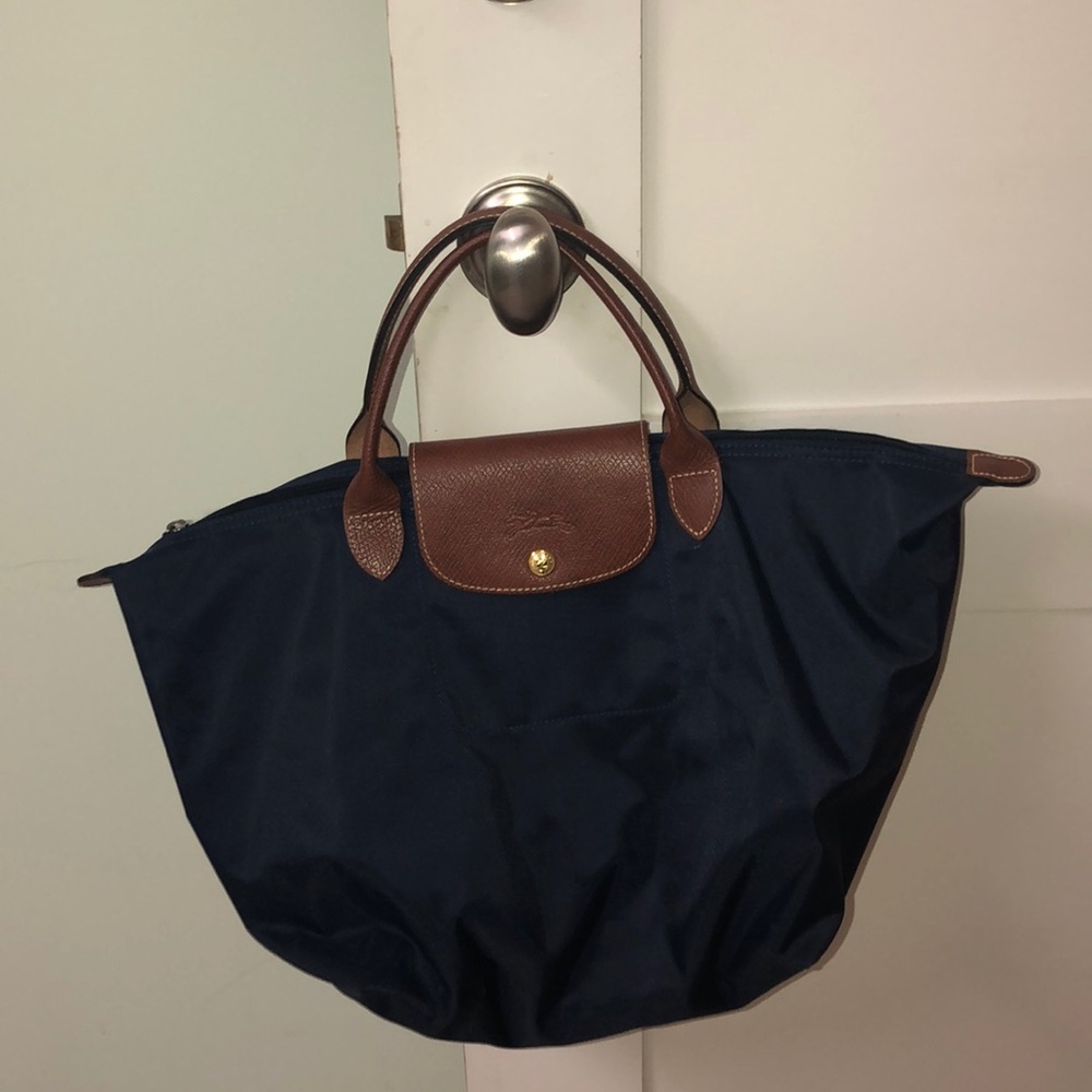 Navy Blue longchanp purse